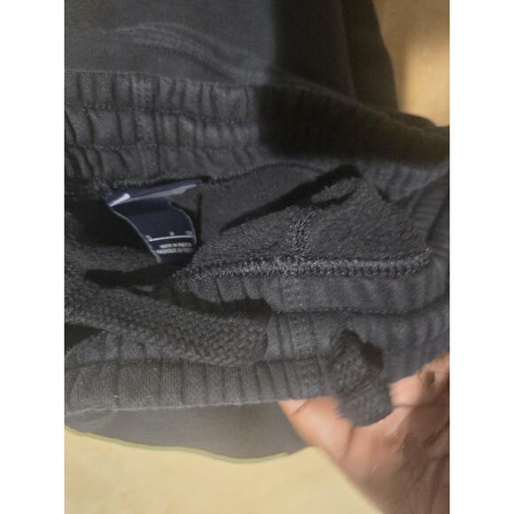 Nike Solo Swoosh Heavyweight Fleece Oversized Pants, Black, Women's Size Small - Picture 7 of 7